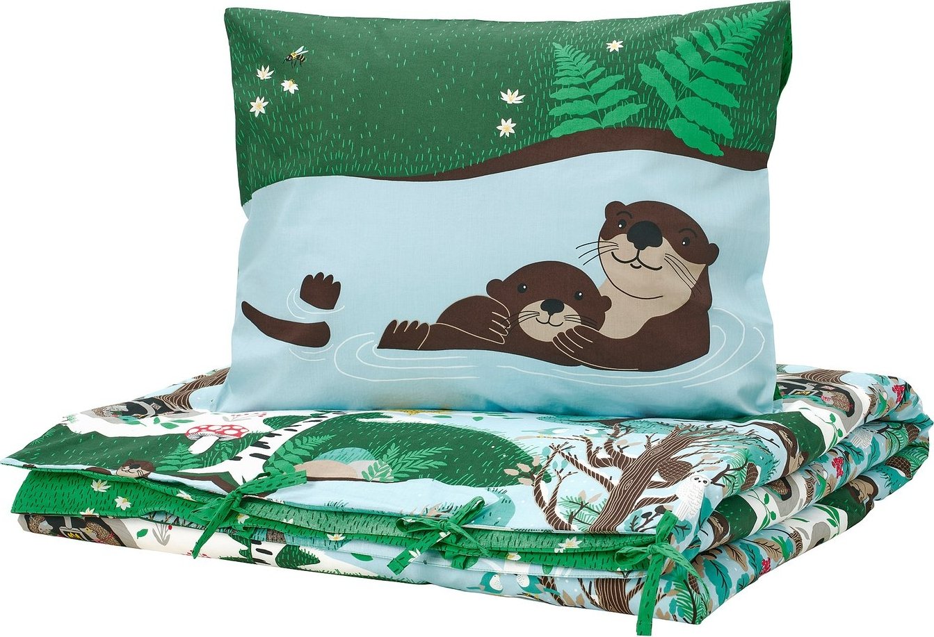 1.5-спальный комплект постельного белья Ikea Skogsduva 40576830