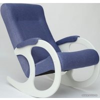 Кресло-качалка Calviano Бастион 3 (bahama iris/белый)