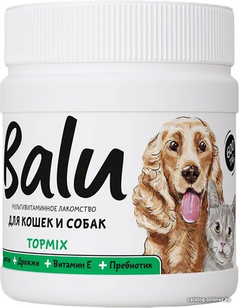 Лакомство для кошек Balu Topmix мультивитаминное для собак и кошек (600 таблеток)