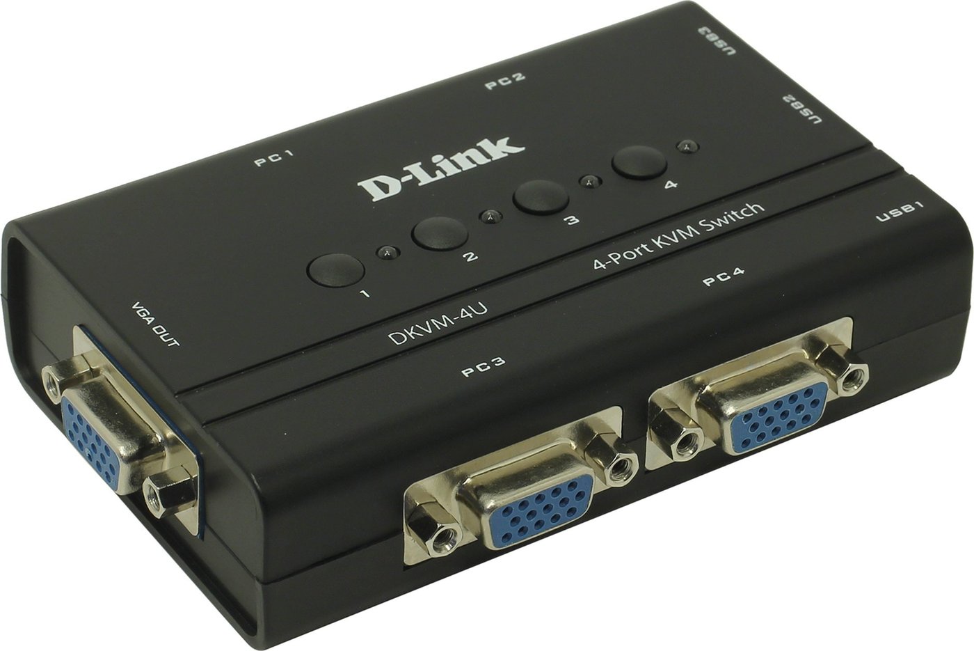 

KVM переключатель D-Link DKVM-4U/C2A