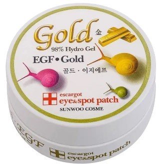 

Talent Патчи под глаза EGF&Gold Гидрогелевые с муцином улитки (90 шт)
