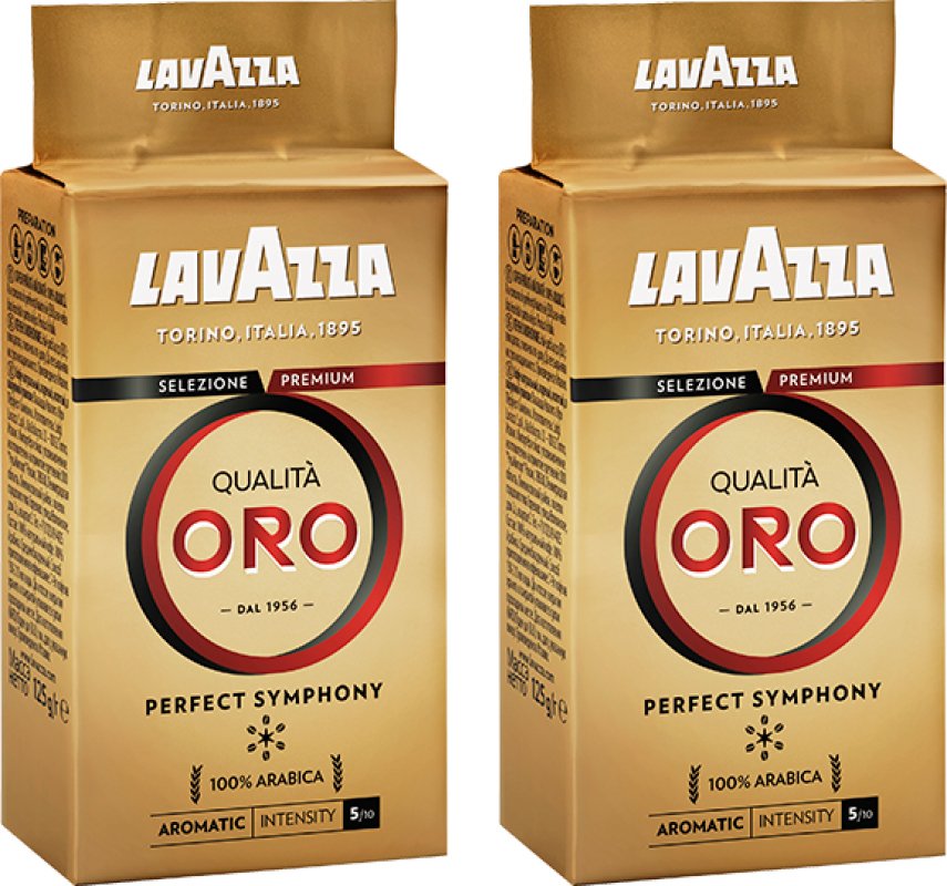 

Кофе Lavazza Qualita Oro молотый 2x250 г