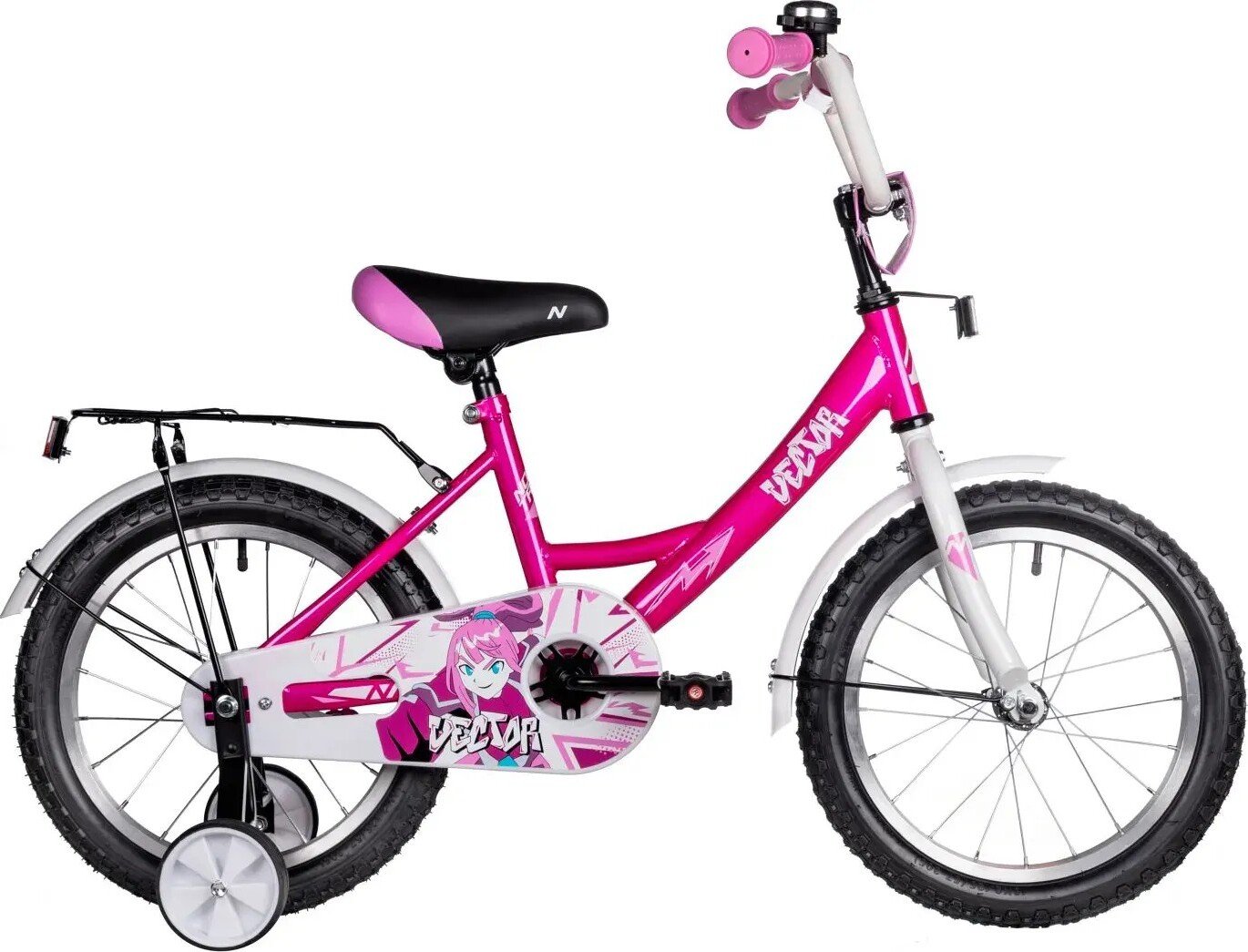 

Детский велосипед Novatrack Vector 18 2025 183VECTOR.PR5 (фуксия, разобранный)