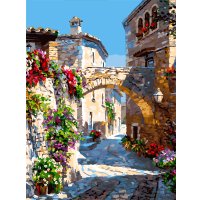 Картина по номерам Белоснежка Испания. Ператальяда 803-ASV