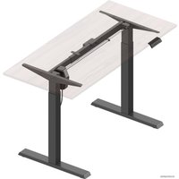 Стол для работы стоя ErgoSmart Electric Desk Compact (бетон чикаго светло-серый/черный)