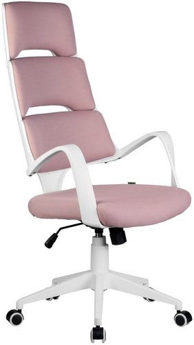 Офисное кресло Riva Sakura (белый пластик/розовый)