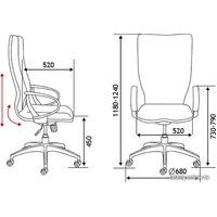 Офисное кресло Norden Бонд H-2029 (черный)