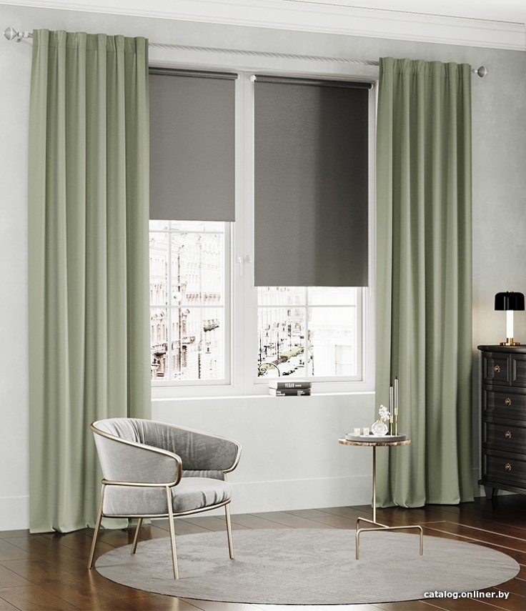 Штора Legrand Канвас 1.5x2.6 м (кварц)