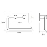 Держатель для туалетной бумаги Bemeta Easy 163112221 (хром)