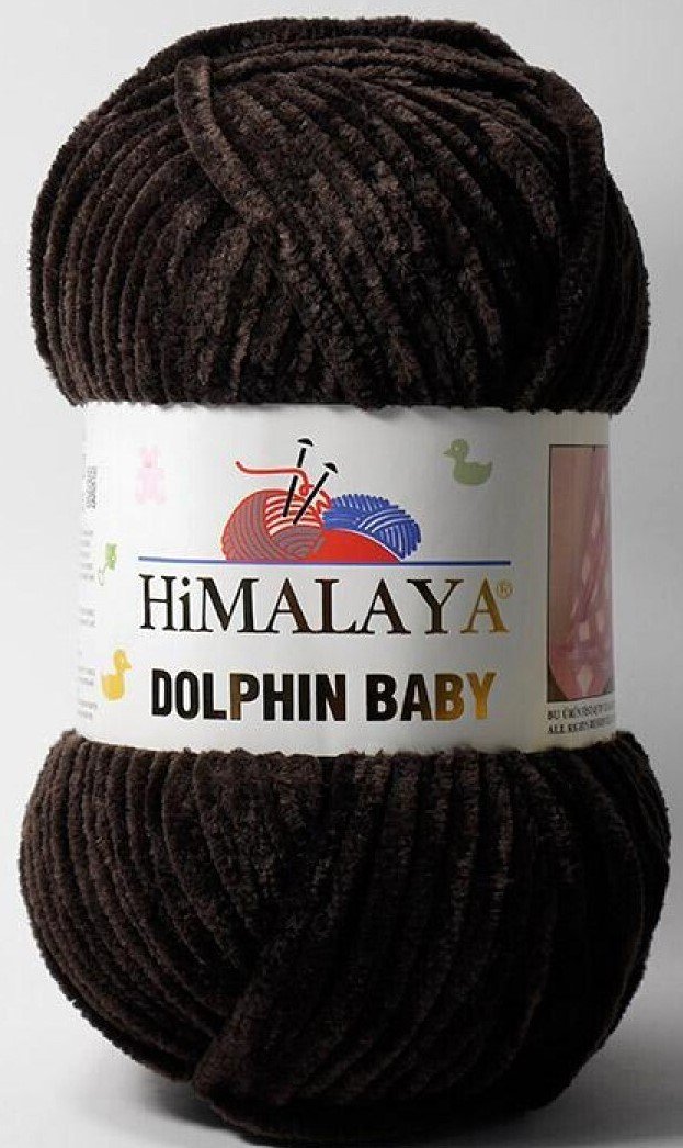 

Пряжа для вязания Himalaya Dolphin Baby 80343 (шоколад)