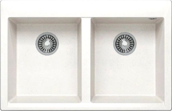 

Кухонная мойка Polygran Brig 790 (белый хлопок)