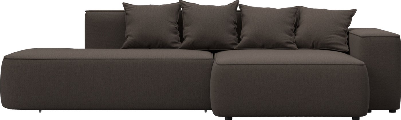 

Угловой диван Лига диванов Лига-065 правый 129798 (рогожка амур 05 коричневый)