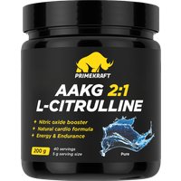 AAKG Prime Kraft Aakg 2:1 & L-Citrulline Dl-Malate (200г, чистый)