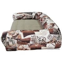 Лежак Гю-Вас Канзас 3 (коричневый)