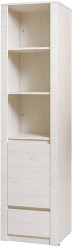 Шкаф-пенал Рэйгрупп Bromo ВТ-04 1D1Y 50x198x45 ВТ-04 BR (дуб бордолайт)