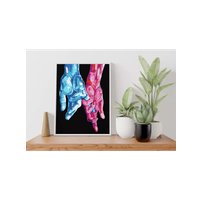 Картина по номерам PaintLine Руки PL-00158