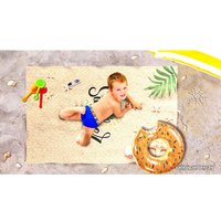 Полотенце Сирень Привет, лето 4999171 (бежевый)