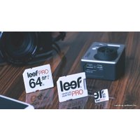 Карта памяти Leef PRO microSDXC UHS-I (Class 10) 128GB + адаптер