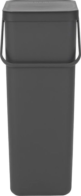 

Контейнер для мусора Brabantia Sort & Go 40 л (серый)