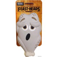 Игрушка для собак Doog Feastheads Turkey Feast01
