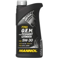 Моторное масло Mannol O.E.M. for peugeot citroen 5W-30 1л