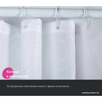 Шторка-занавеска для ванны IDDIS Base BD04P24i11