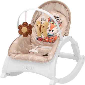 Шезлонг Lorelli Enjoy 2020 Beige Foxy