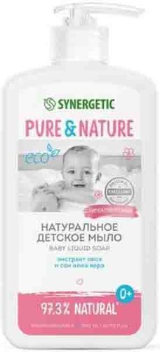 Мыло жидкое детское Synergetic Натуральное гипоаллергенное 500 мл
