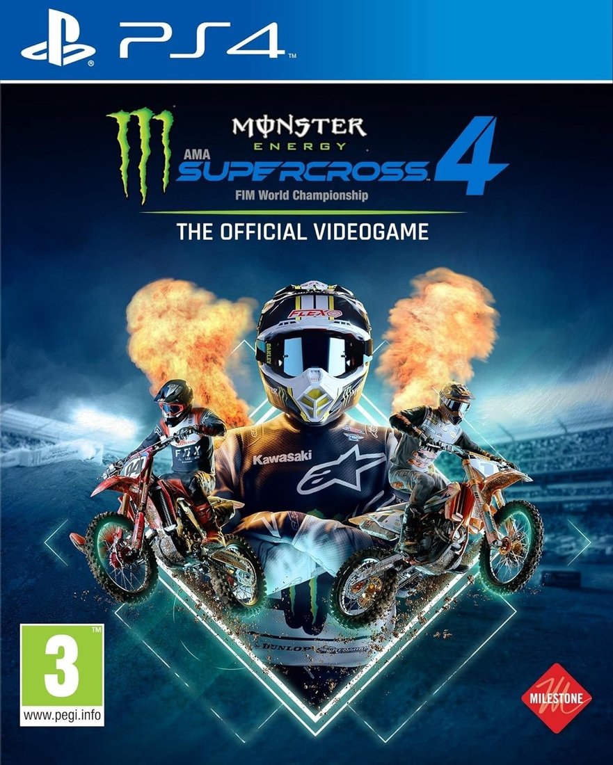 Monster Energy Supercross - The Official Videogame 4 для PlayStation 4