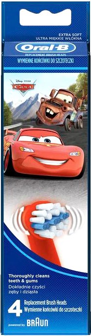 

Сменная насадка Oral-B Stages Power EB10 Cars (4 шт)