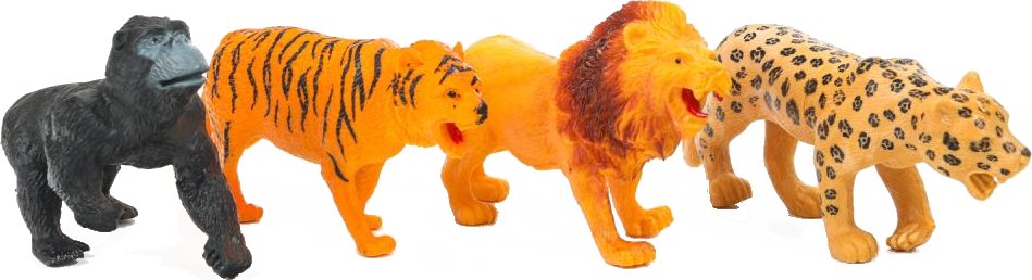 

Набор фигурок Рассказы о животных Дикие животные YG97741-R (4шт)