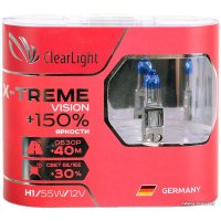 Галогенная лампа Clear Light X-treme Vision H1 2шт