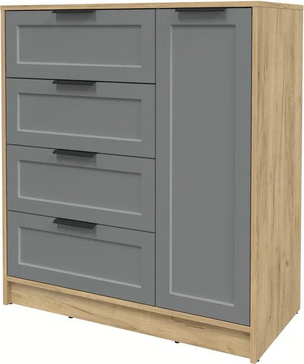 

Тумба Интерлиния Концепт Тренд КТ-Т90 (дуб золотой/серый)