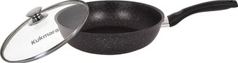 Сковорода Kukmara смт26603а (темный мрамор)
