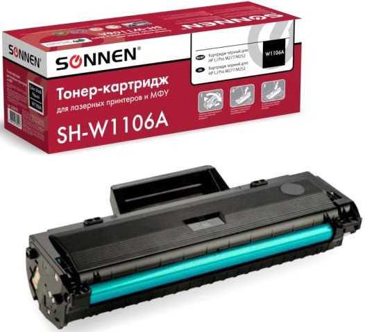 

Картридж Sonnen SH-W1106A (аналог HP 106A W1106A)