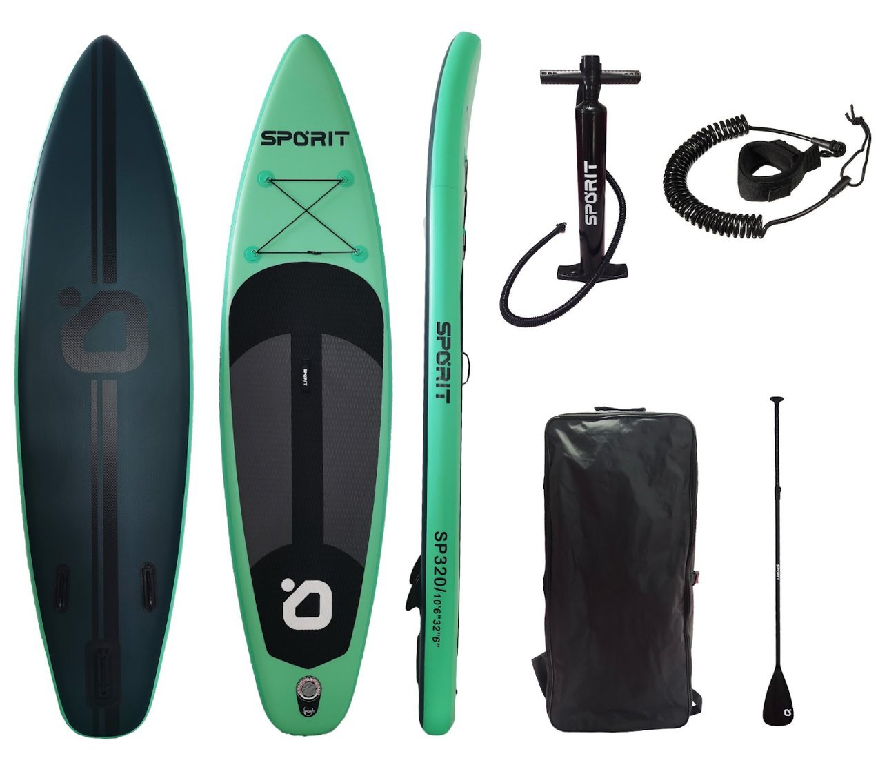 

Сапборд Sporit 320 green