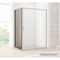 Душевая стенка Aquanet Pleasure AE60-F-80H200U-BT 80 (прозрачное стекло)