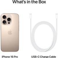 Телефон Apple iPhone 16 Pro 256GB (пустынный титан)