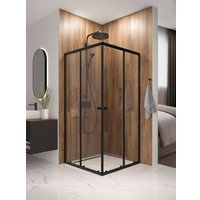 Душевой уголок Domani-Spa Shape 2 99 90x90x190 без поддона (графит/прозрачное стекло)