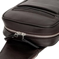 Мужская сумка Sergio Belotti Italy 7072 (темно-коричневый)