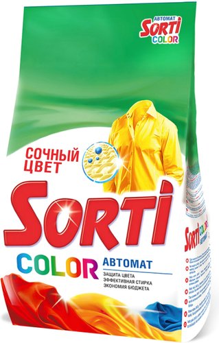 Стиральный порошок Sorti Color автомат 6 кг