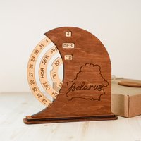 Вечный календарь Творческая мастерская "Пуговка" Анастасии Минич Карта Беларуси в Бресте