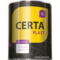 Эмаль Certa Plast 4 кг (графит)