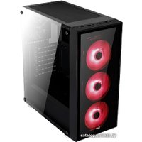 Корпус AeroCool Quartz Red