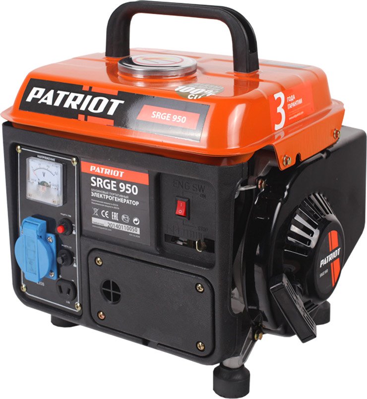 

Бензиновый генератор Patriot Max Power SRGE 950 [474102020]