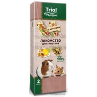 Лакомство для грызунов Triol Original Лакомство для грызунов с фруктами 2 шт