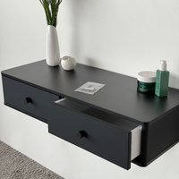 Туалетный столик без зеркала Shtabe Royal 5310 эко (черный/р.черная)