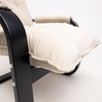 Кресло-качалка Импэкс Форест (венге текстура/Velur V 18)