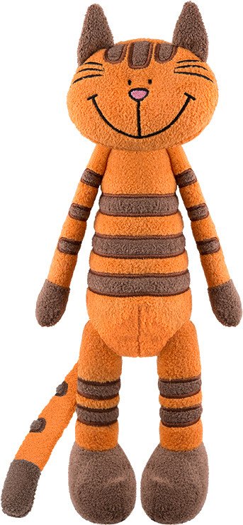 

Классическая игрушка Maxitoys Luxury Slim Рыжий Кот Полосатик MT-MRT102204-33