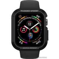 Чехол Spigen Rugged Armor для Apple Watch (45/44 мм) 062CS24469 (черный)